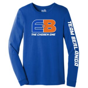 EB The Chosen One Long Sleeve Shirt- Royal