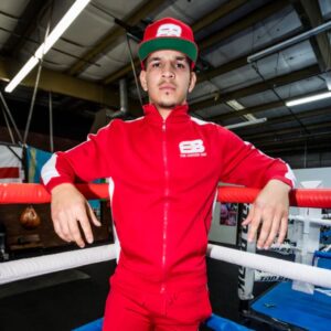 TEAM BERLANGA Fight Night Track Suit - Red W| White Stripe